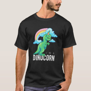 Camiseta Cute Dinocorn Dinosaurio Unicornio Paleontólogo de