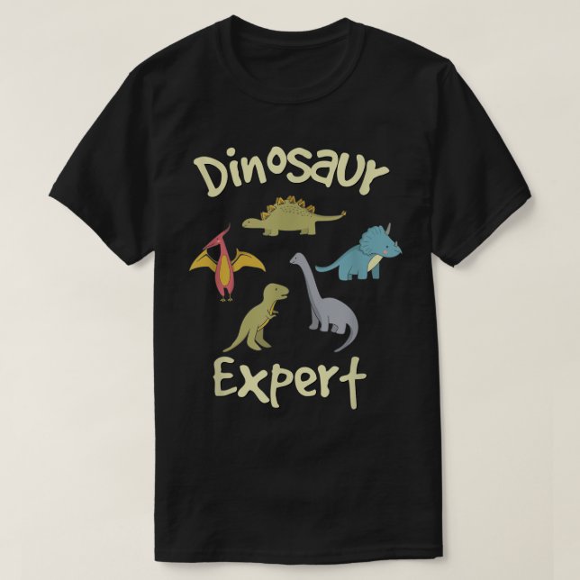 Camiseta Cute Dinosaur Expert Design (Diseño del anverso)