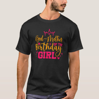 Camiseta Cute Dios Personalizado Madre Del Chica De Cumplea
