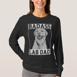 Camiseta Cute Dog Labrador Dad
