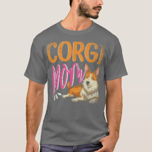 Camiseta Cute Dog Lover Mothers Day Pet Animal Corgi Mom Co