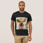 Camiseta Cute Dog T-Shirt Design<br><div class="desc">A cute and eye-catching dog design perfect for t-shirts and apparel. This charming artwork celebrates the loyal and playful nature of dogs, making it a great choice for dog lovers and pet enthusiasts. Stylish and fun, this design is perfect for everyday wear or as a thoughtful gift for anyone who...</div>