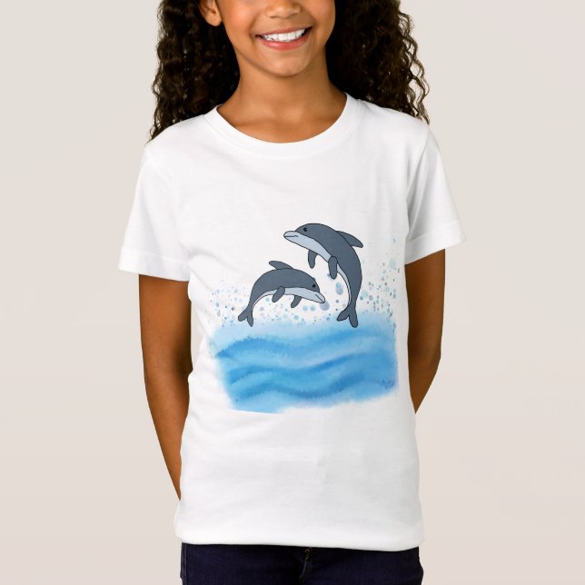 Camiseta CUTE DOLPHINS (Anverso)