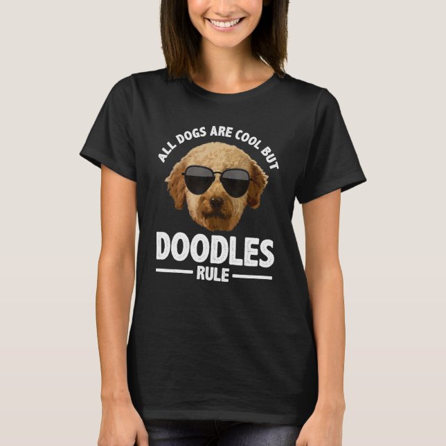 Camiseta Cute Doodle For Men Women Golden Doodle Labradoodl (Anverso)