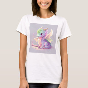 Camiseta Cute Dragon Kawaii Tee