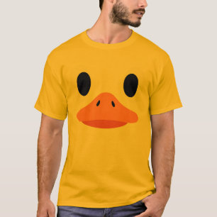 Camiseta Cute Duck Face Halloween Costume Gracioso Cumpleañ