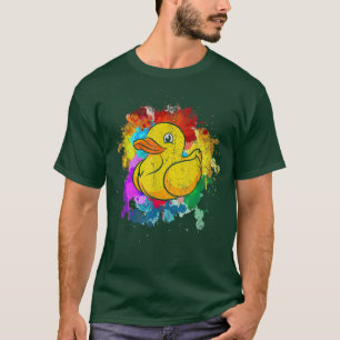 Camiseta Cute Duckie Duckling Ducky Bath Toy Colorous Rubbe
