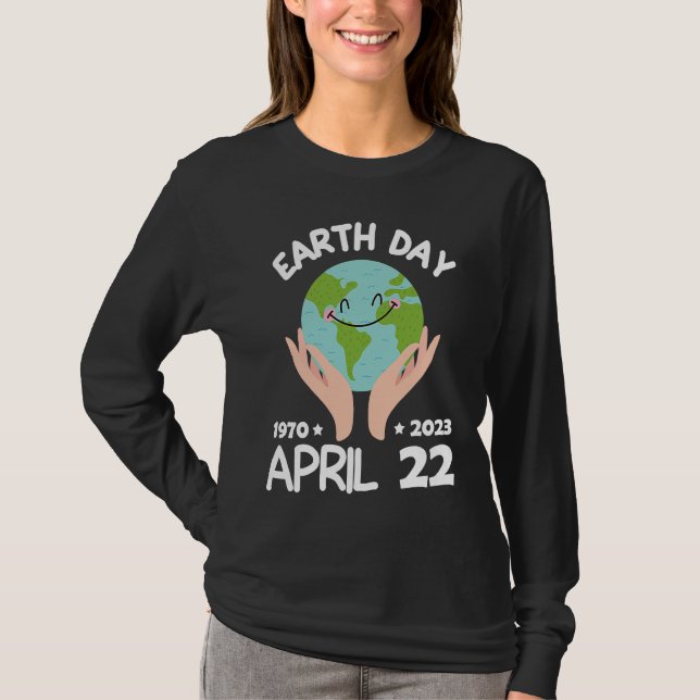 Camiseta cute earth day 53rd anniversary earth day  10 (Anverso)
