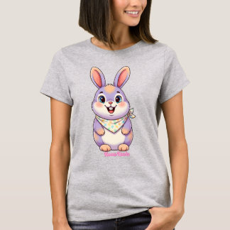 Camiseta Cute Easter Bunny Cartoon