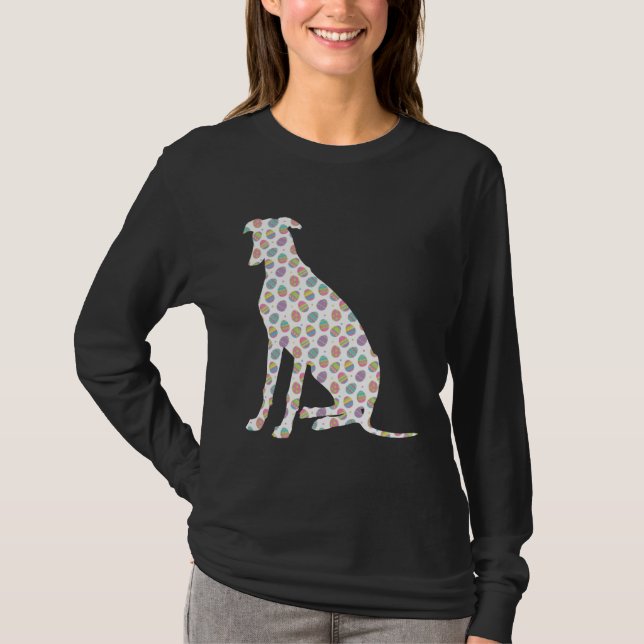 Camiseta Cute Easter Egg Greyhound  Easter Day 2023 (Anverso)