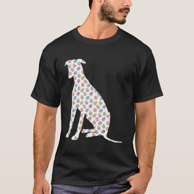 Camiseta Cute Easter Egg Greyhound  Easter Day 2023 (Anverso)