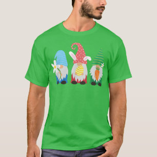 Camiseta Cute Easter Egg Hunt Gnomes 