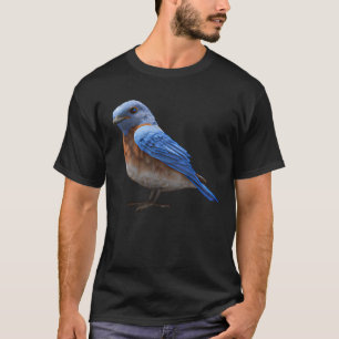 Camiseta Cute Eastern Bluebird Sunset