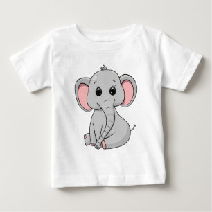 Camiseta Cute Elephant Baby