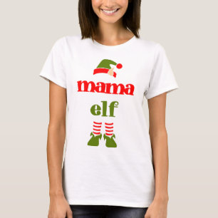 Camiseta Cute Elf Mommy