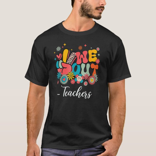 Camiseta Cute End Of School Year Teacher Summer Bruh We Out (Anverso)