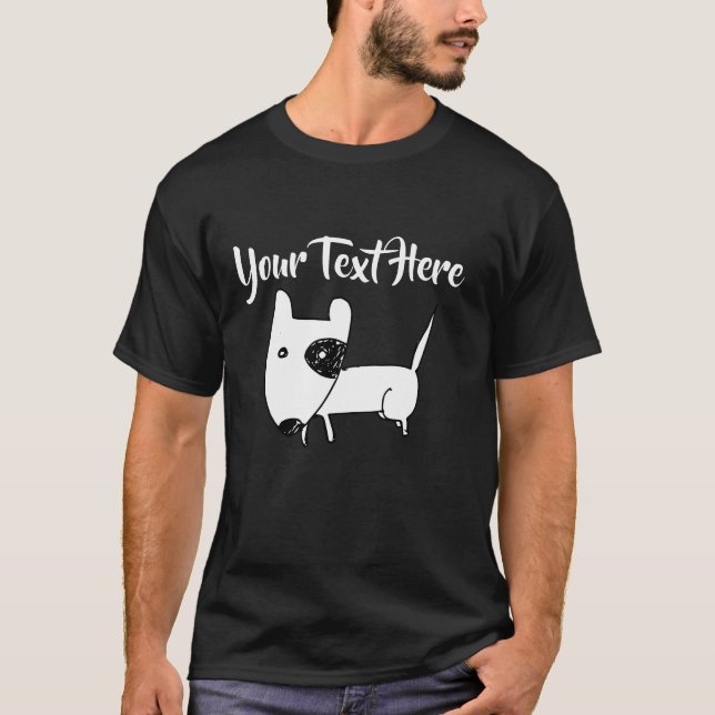 Camiseta Cute English Bull Terrier (Anverso)