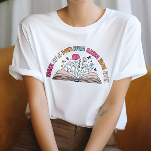 Camiseta Cute Enseñarlos, Amarlos, Mirarlos Crecer