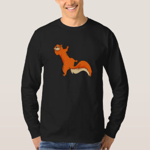 Camiseta Cute escalar hacia arriba Escala Climber Rodent Fe