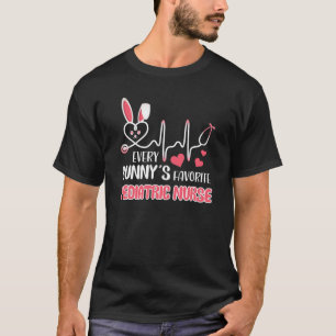 Camiseta Cute Every Bunny's Is Favorite Pediatric Nurse RN