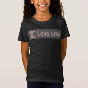 Camiseta Cute Expression Design "Love Life". ¡Hazte con una
