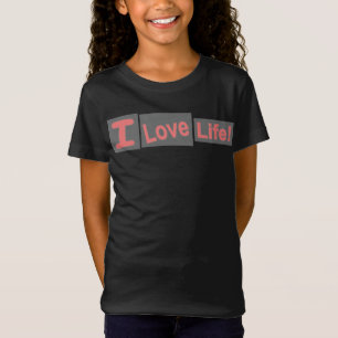 Camiseta Cute Expression Design "Love Life". ¡Hazte con una