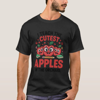 Camiseta Cute Fall Teacher I Teach The Cutest Apples in The