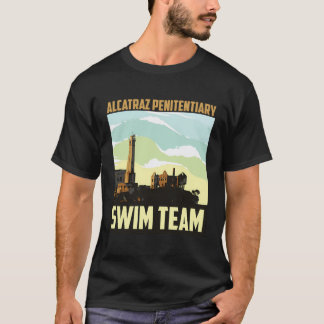 Camiseta Cute Fancy Alcatraz Penitenciario Swim Team Hoodie