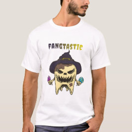 Camiseta Cute Fangtastic Halloween Tee