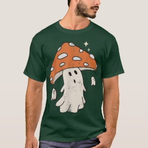 Camiseta Cute Fantasma Mushroom Boo Shroom Spooky Temporada