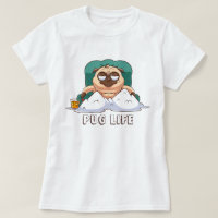 Camiseta Cute Fat Pug