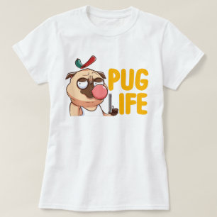 Camiseta Cute Fat Pug