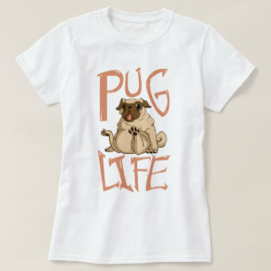 Camiseta Cute Fat Pug