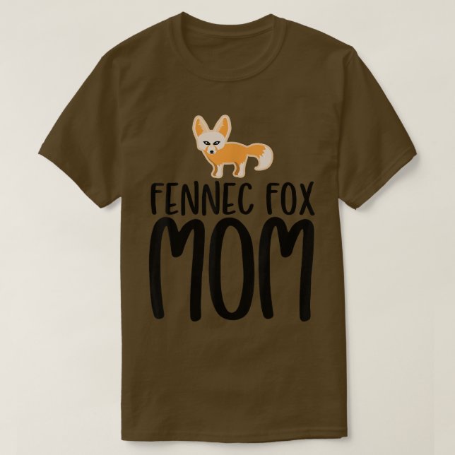 Camiseta Cute Fennec Fo Mom (Diseño del anverso)