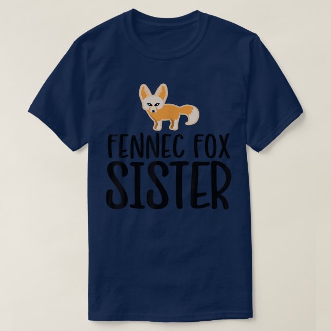 Camiseta Cute Fennec Fo Sister (Diseño del anverso)