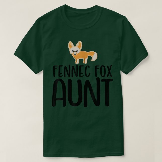Camiseta Cute Fennec Fo Tía (Diseño del anverso)
