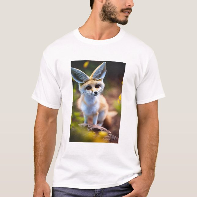 Camiseta Cute Fennec fox (Anverso)