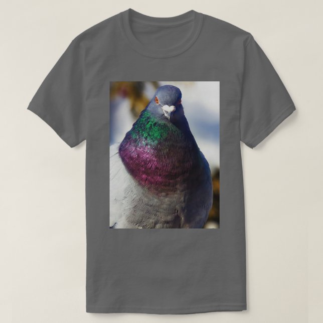Camiseta Cute Feral Pigeon (Diseño del anverso)