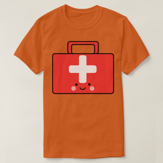 Camiseta Cute Firstaid box Kids (Diseño del anverso)