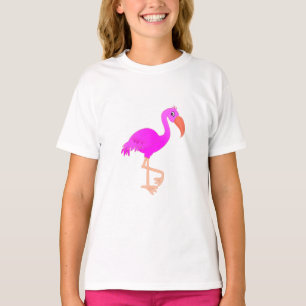 Camiseta Cute Flamingo - Feliz