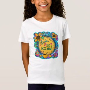 Camiseta Cute Floral Dude En La Amabilidad De Los Adolescen
