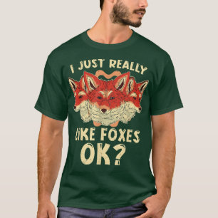 Camiseta Cute Foes Gracioso Natural Forest Animal Lover Wil