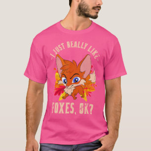 Camiseta Cute Forest Nature Animal Fox Lover Wildlife Fox