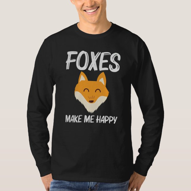 Camiseta Cute Fox For Men Women Mammal Animal Pet Owners (Anverso)