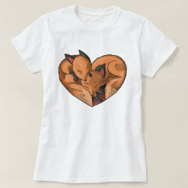 Camiseta Cute Foxes