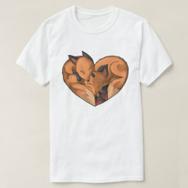 Camiseta Cute Foxes