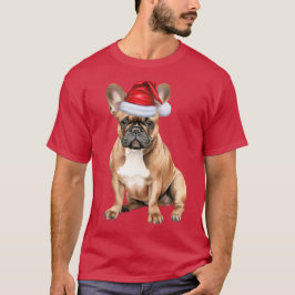 Camiseta Cute French Bulldog Funny Christmas