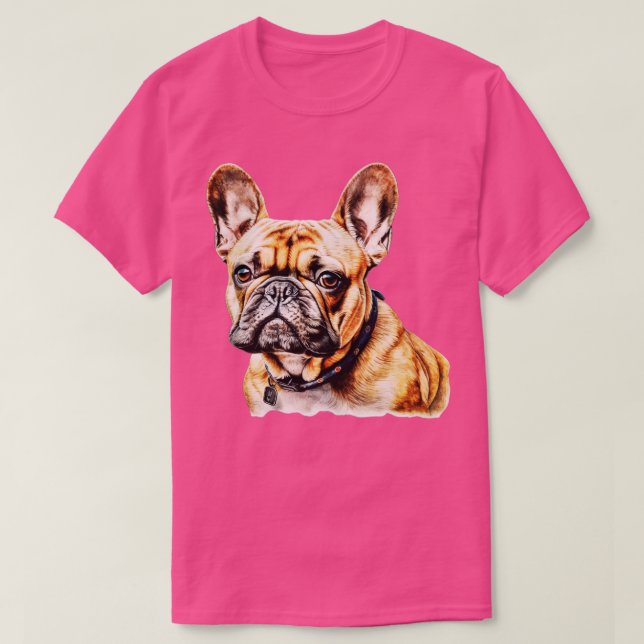 Camiseta Cute Frenchie Dog (Diseño del anverso)