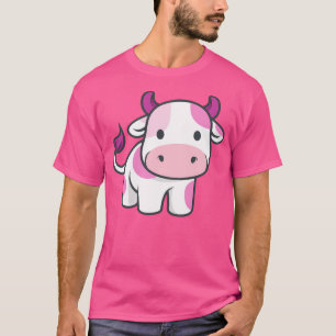 Camiseta Cute fresa lechera vaca