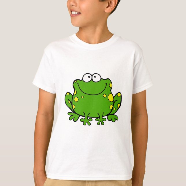 Camiseta cute frog (Anverso)